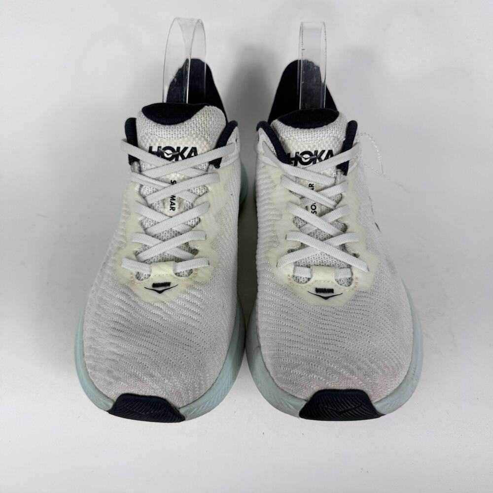 Hoka One One Solimar Running Shoes Women's 9.5 Blanc De Blanc Athletic Sneakers - Picture 4 of 10